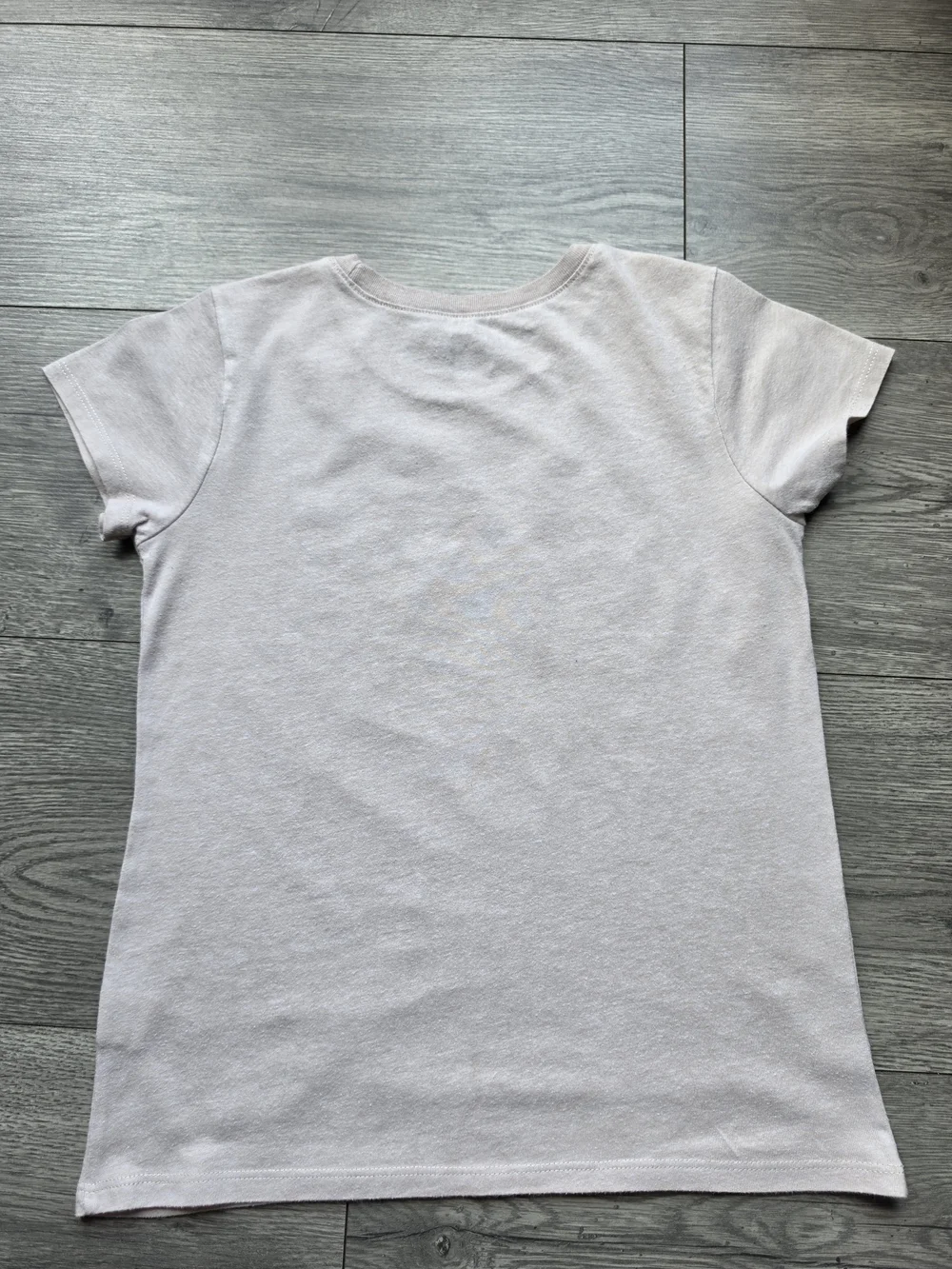 3/$6 Beautiful Graphic Tee for Girls - Ivory with Brown & Gold Art